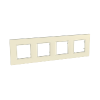 Unica Quadro - cover frame - 4 gangs, H71/V71 - stone