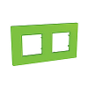 Unica Quadro Natura - cover frame - 2 gangs, H71/V71 - Bio