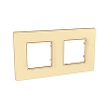 Unica Quadro Natura - cover frame - 2 gangs, H71/V71 - Candy