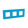 Unica Quadro Pearl - cover frame - 3 gangs, H71 - 