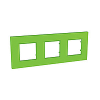 Unica Quadro Pearl - cover frame - 3 gangs, H71 - 