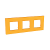 Unica Quadro Pearl - cover frame - 3 gangs, H71 - 