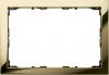 Aluminium frame for 7" touch  panel (brass polished)