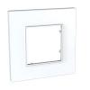 Unica Quadro - cover frame - 1 gang - white