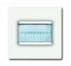 Flush-mounted sensors future® linear Busch-Watchdog 180 flush mounted standard sensor Select , Soft Touch White