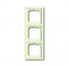 Cover frame 3gang frame future®  linear, Ivory White