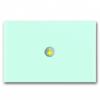 Flush-mounted control element Standard control element, 1gang Busch- pri On®   (glass white)
